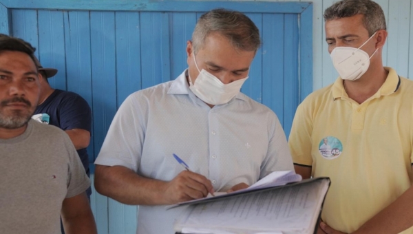 Em agenda na zona rural, Minoru Kinpara afirma que é possível ampliar em 70% a área cultivada em Rio Branco